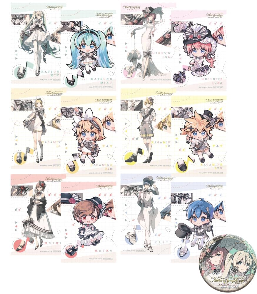 初音ミク シンフォニー　2023  Blu-ray 特典缶バッジ　LEN 初音ミクシンフォニー2023 トレーディング缶バッジ（7種ランダム